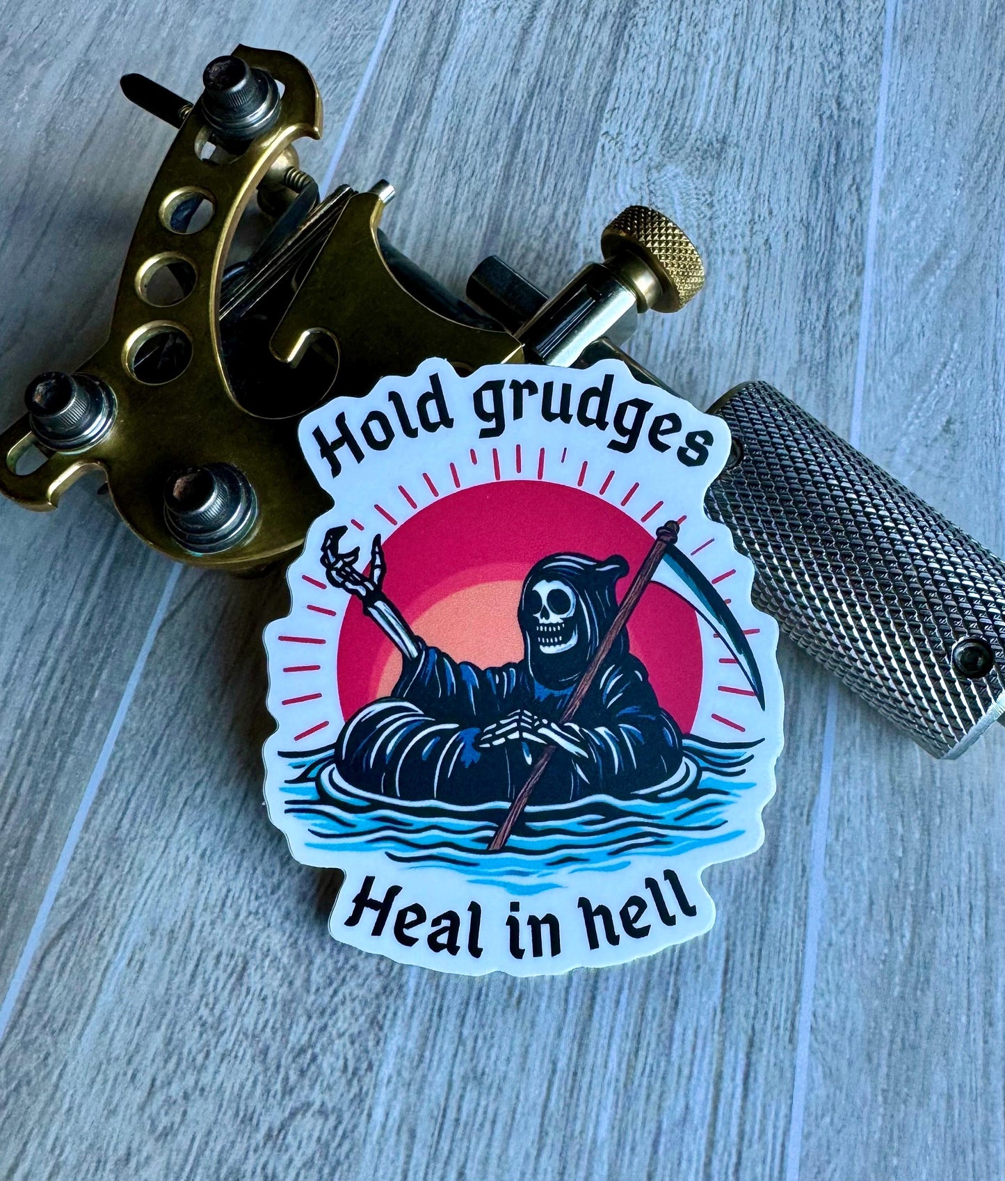 Heal in hell sticker