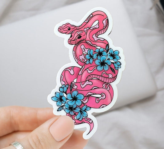 Cute 2 headed Snake sticker