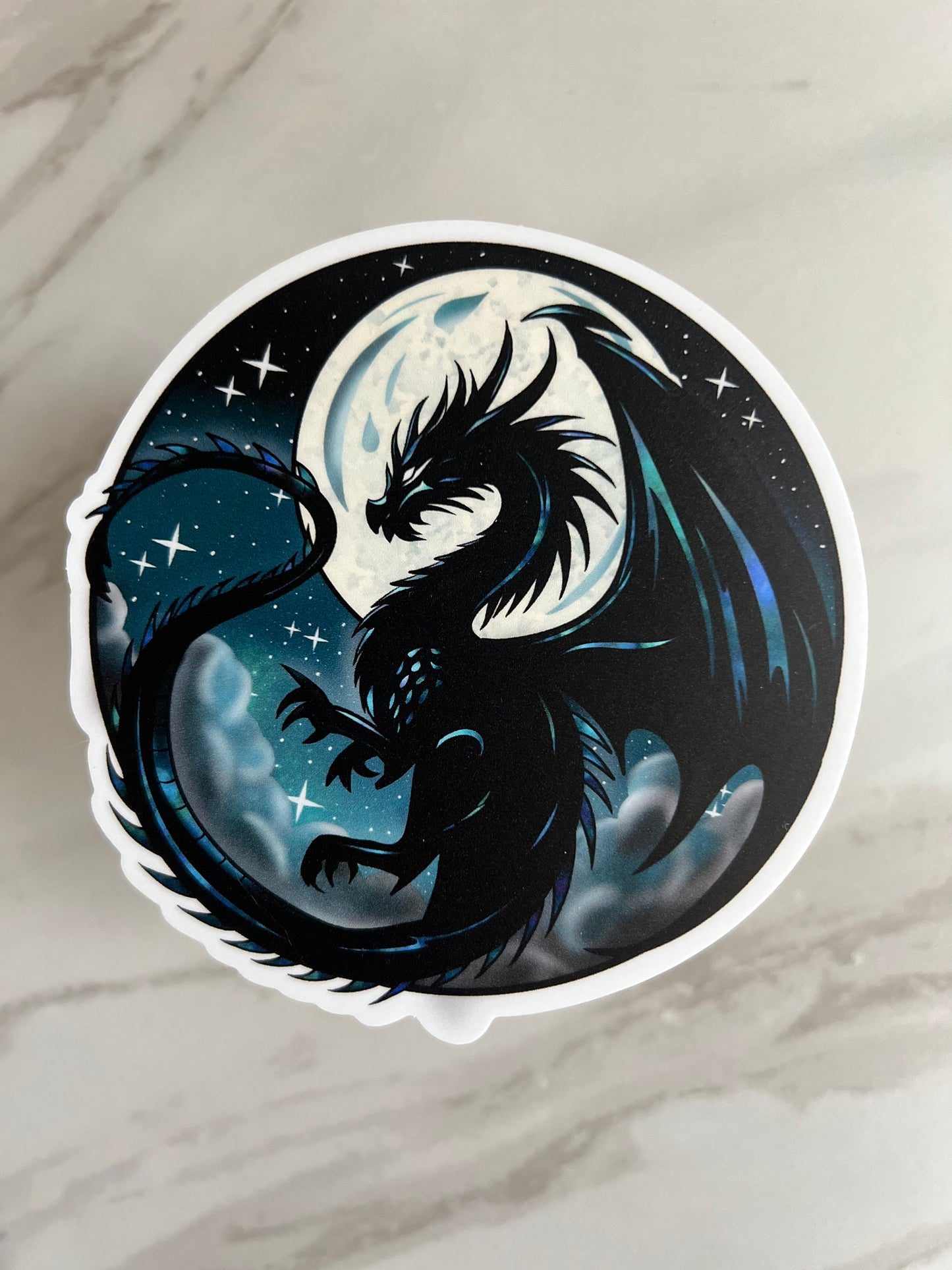 Vinyl fantasy Dragon sticker