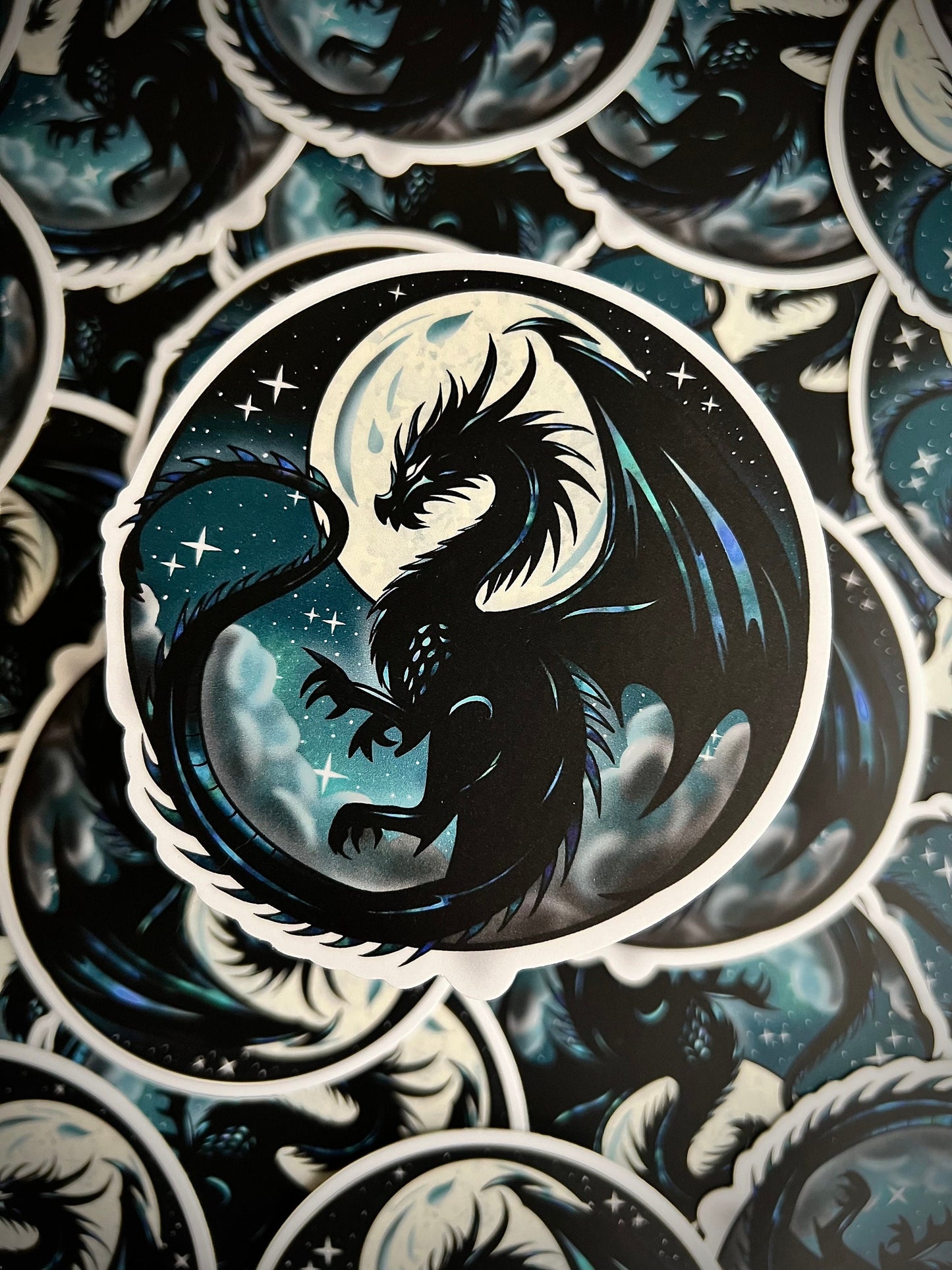 Vinyl fantasy Dragon sticker